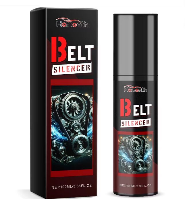 Belt silencer
