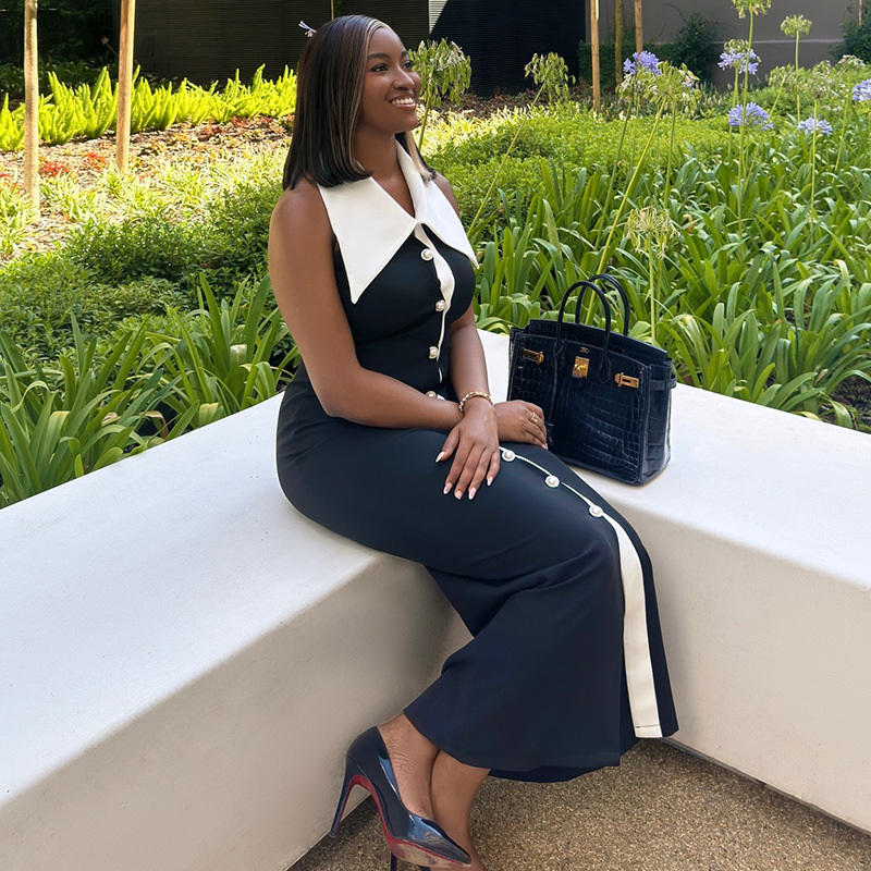 Costume à lacets en dentelle - Image 5