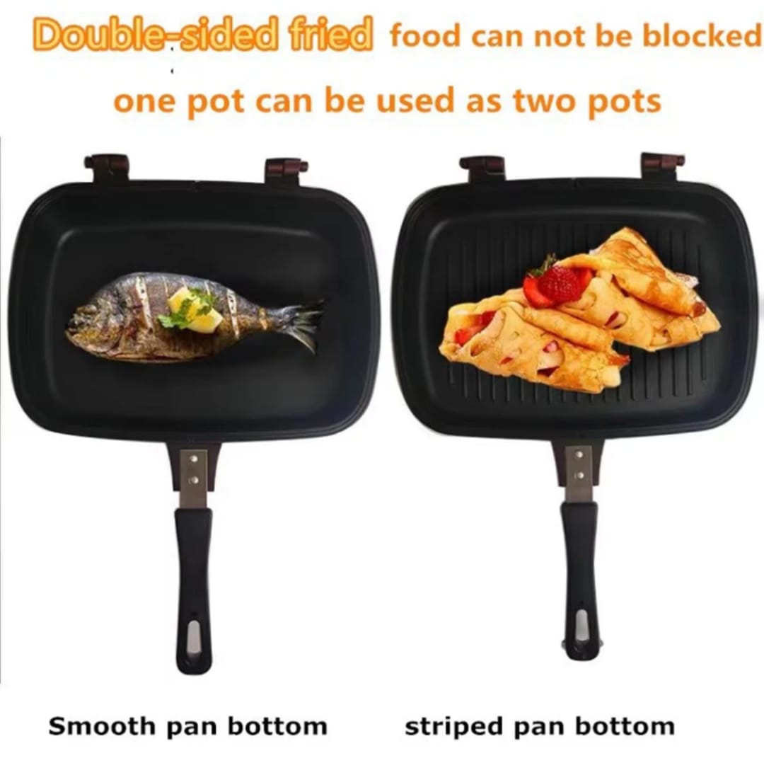 Poêle antiadhésive double face - Image 2