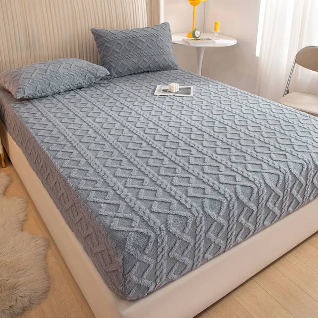 Couvre lit en velours - Image 2