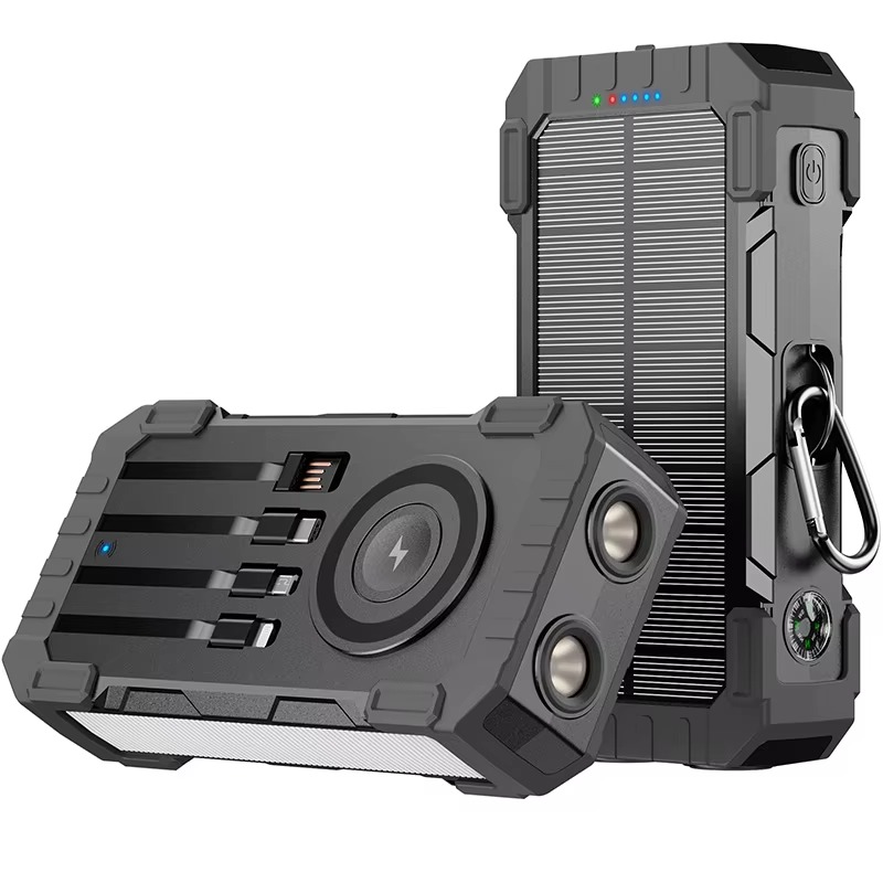 Chargeur portable solaire sans fil 2026, 22,5 W, 15 W, 30 000 mAh,
