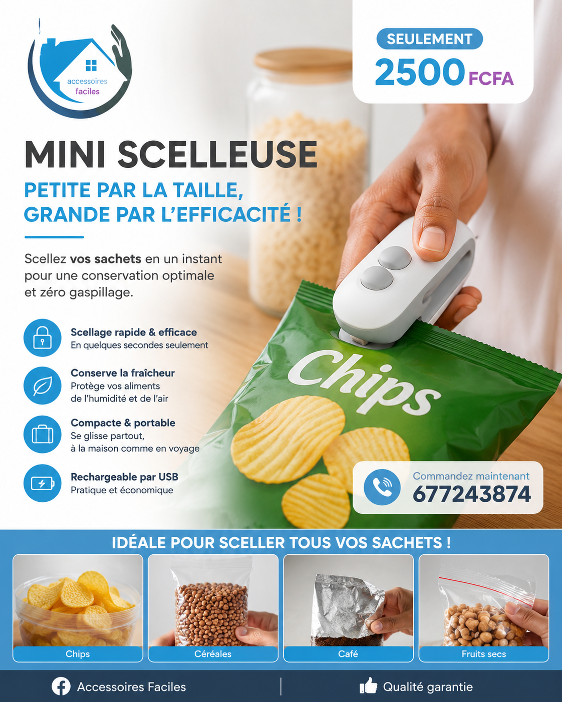Mini scelleuse
