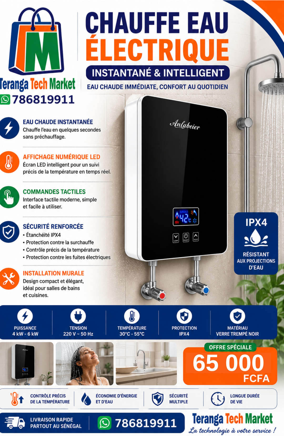 Chauffe eau électrique