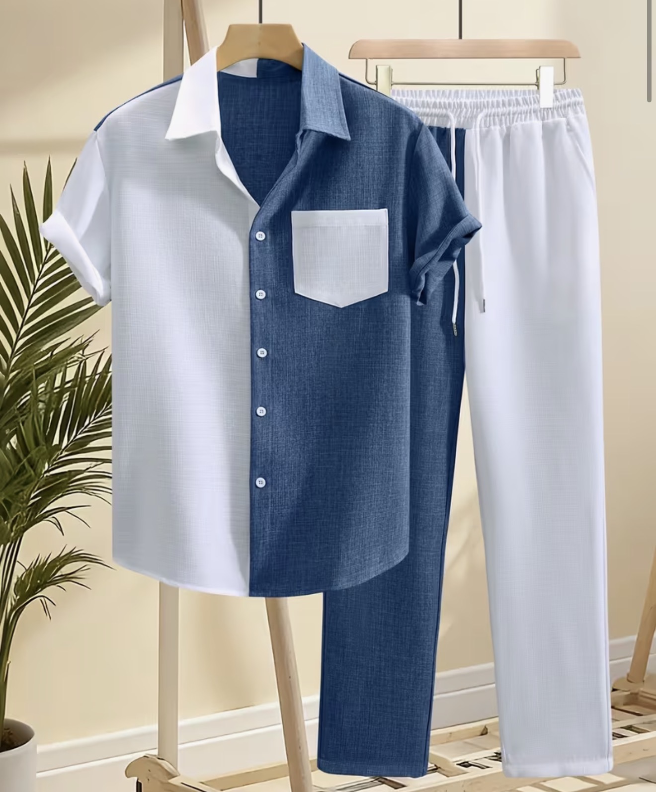 Ensemble pantalon et chemise