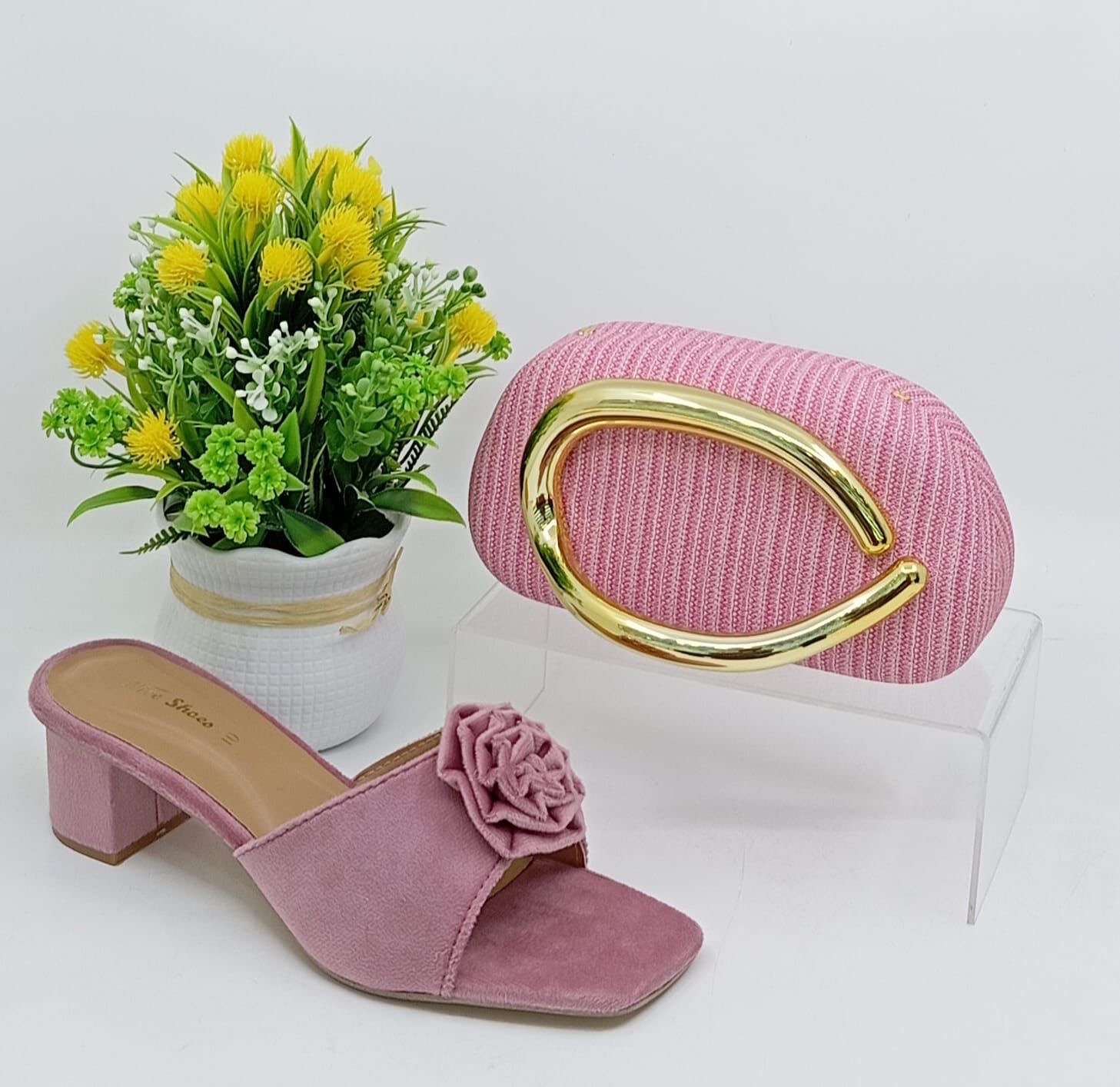 Ensemble Chaussures et pochette