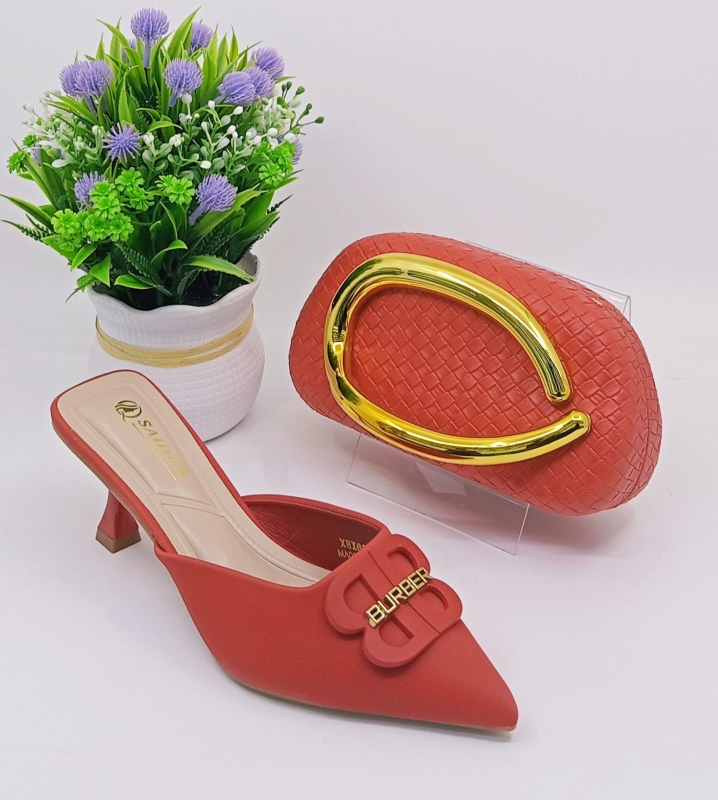 Ensemble Chaussures et pochette
