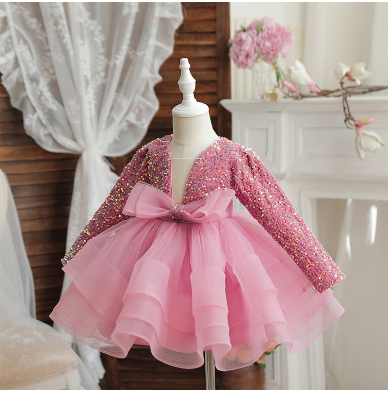 Robe de princesse, petite fille