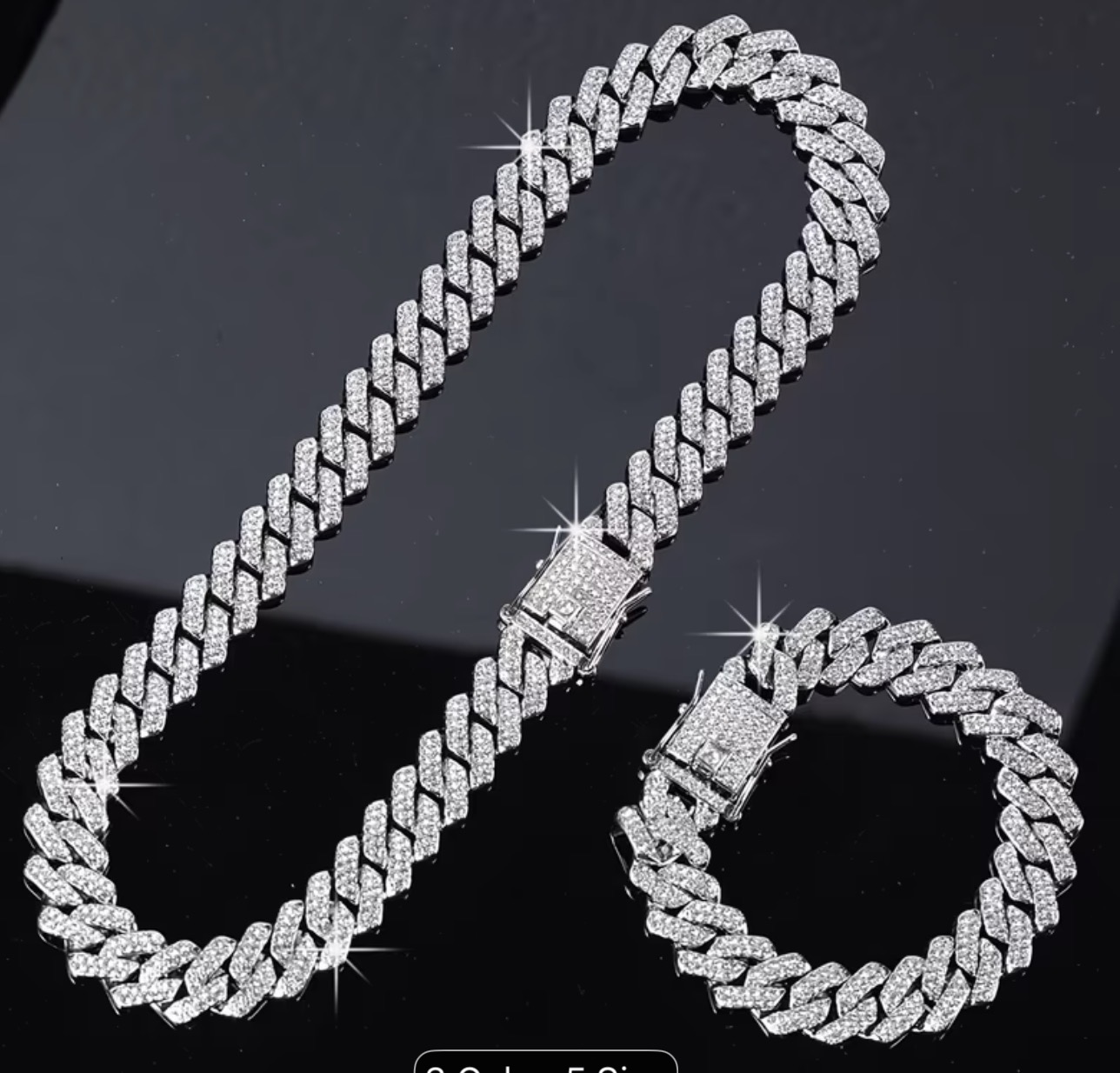 Ensemble de 2 bijoux tendance