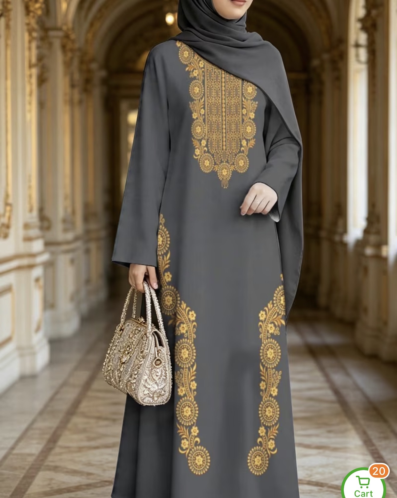 Robe classique et ample