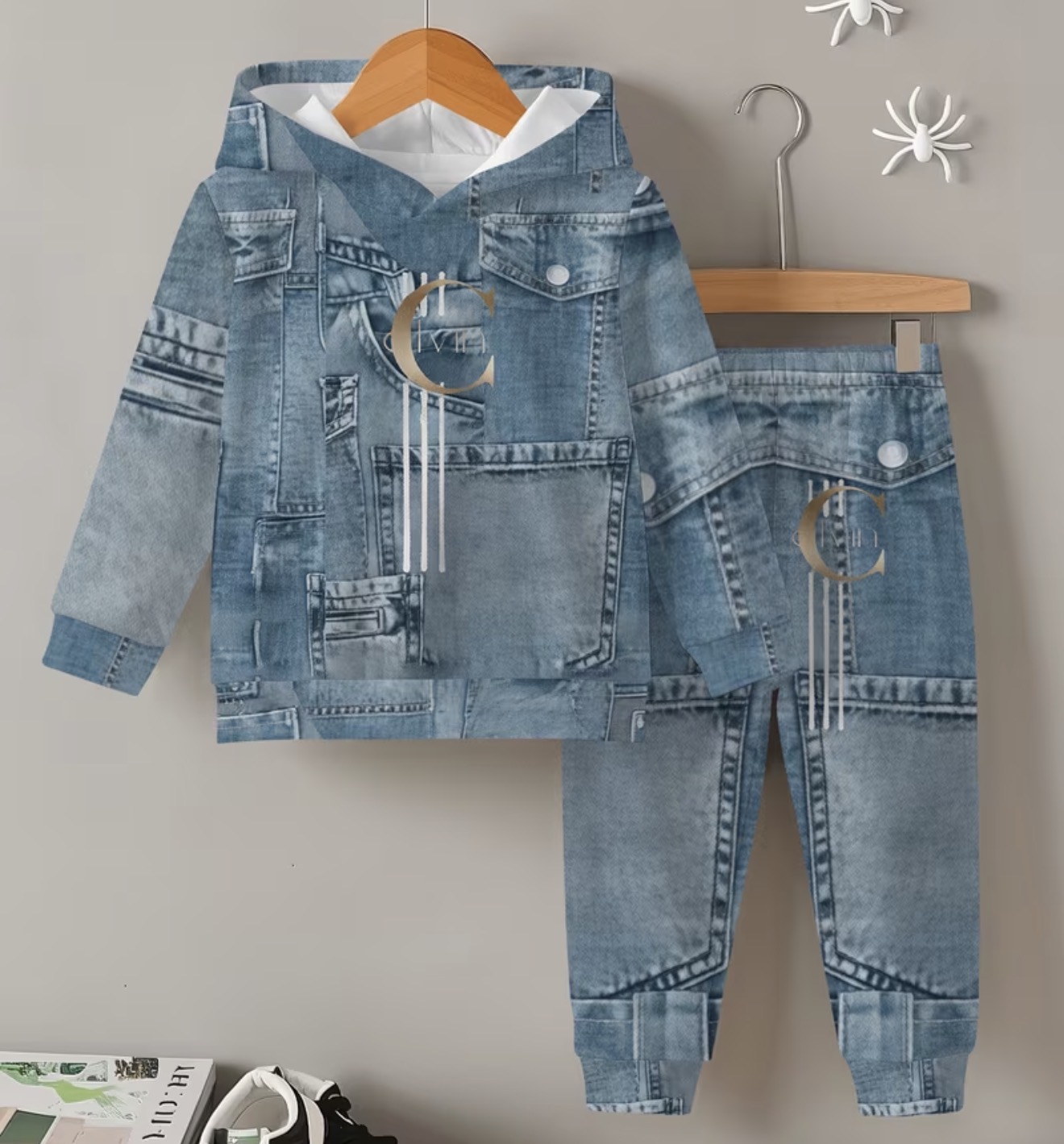 Ensemble sweat-shirt à capuche pour enfants