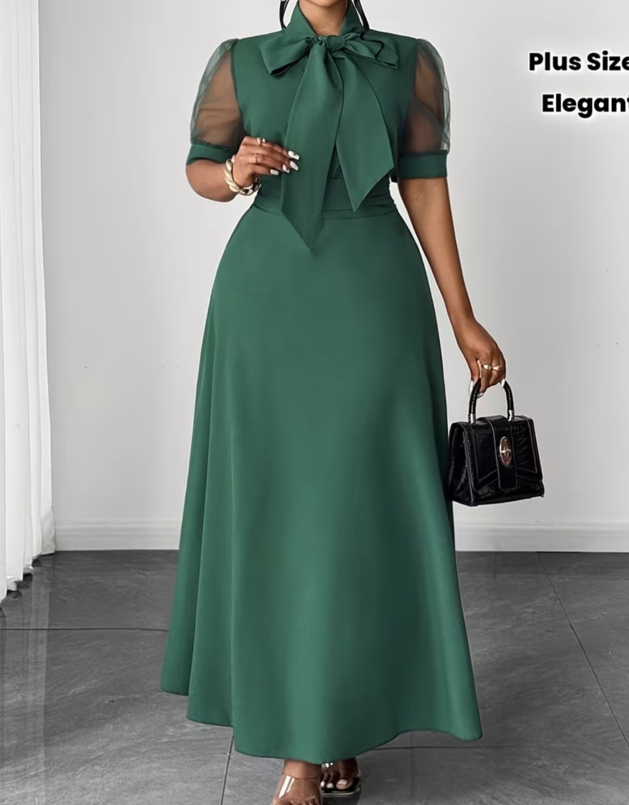 Robe longue d'été élégante