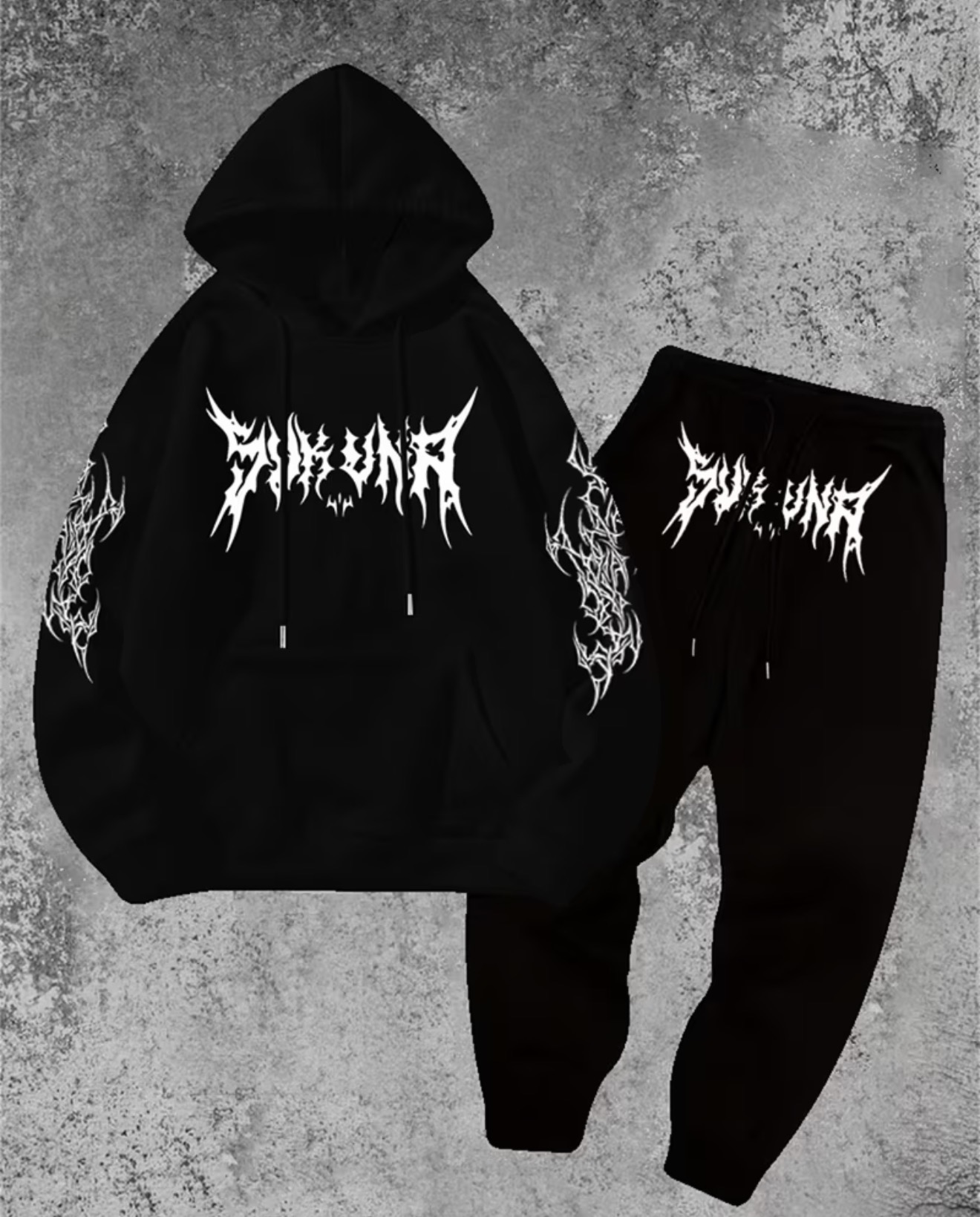 Ensemble sweat-shirt à capuche