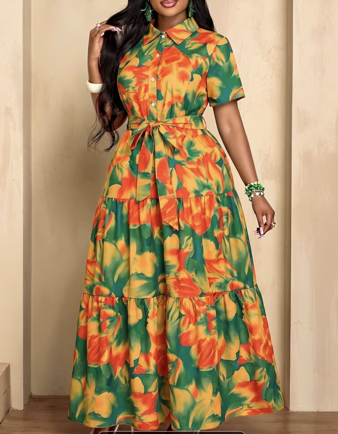 Nouvelle robe ample élégante