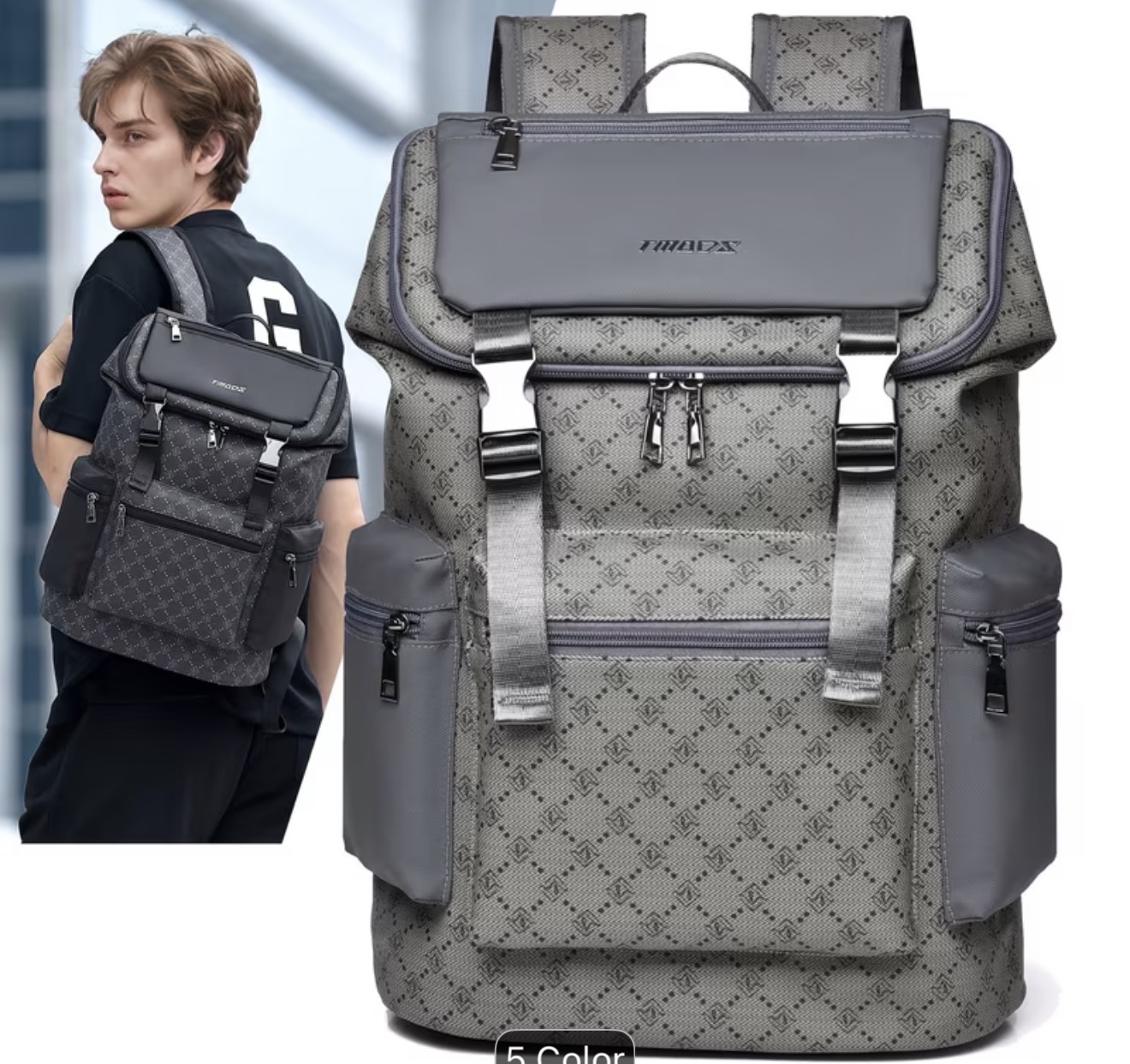Sac à dos antivol verrouillable TMOOS