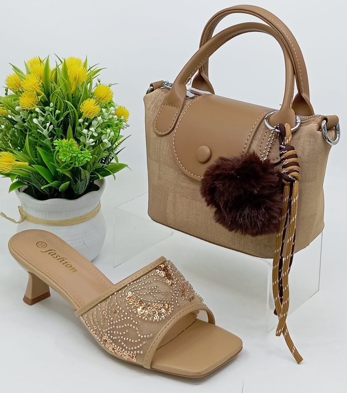 Ensemble sac à main et chaussures