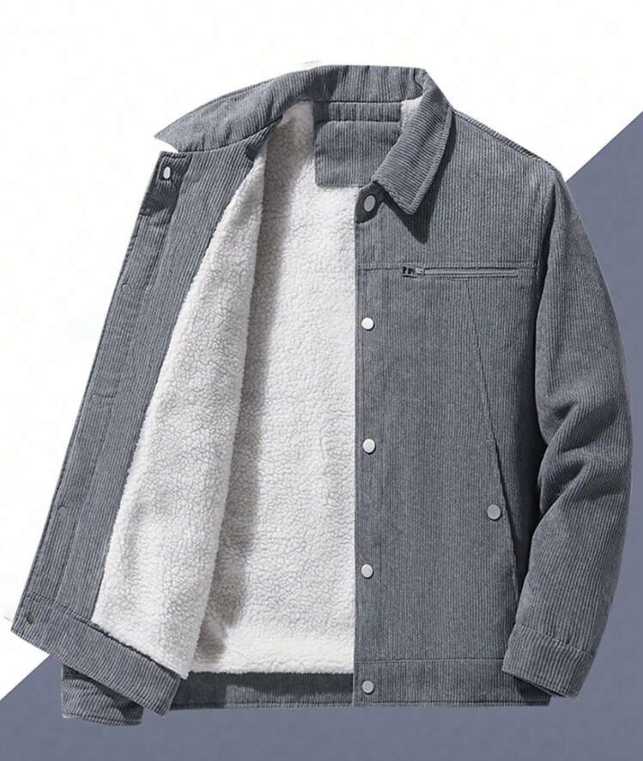 Manteau homme à manches longues