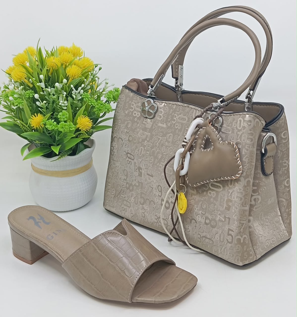 Ensemble sac à main et chaussures