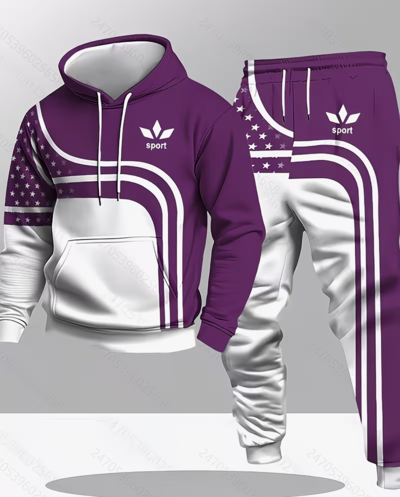 Ensemble de vêtements tendance style américain