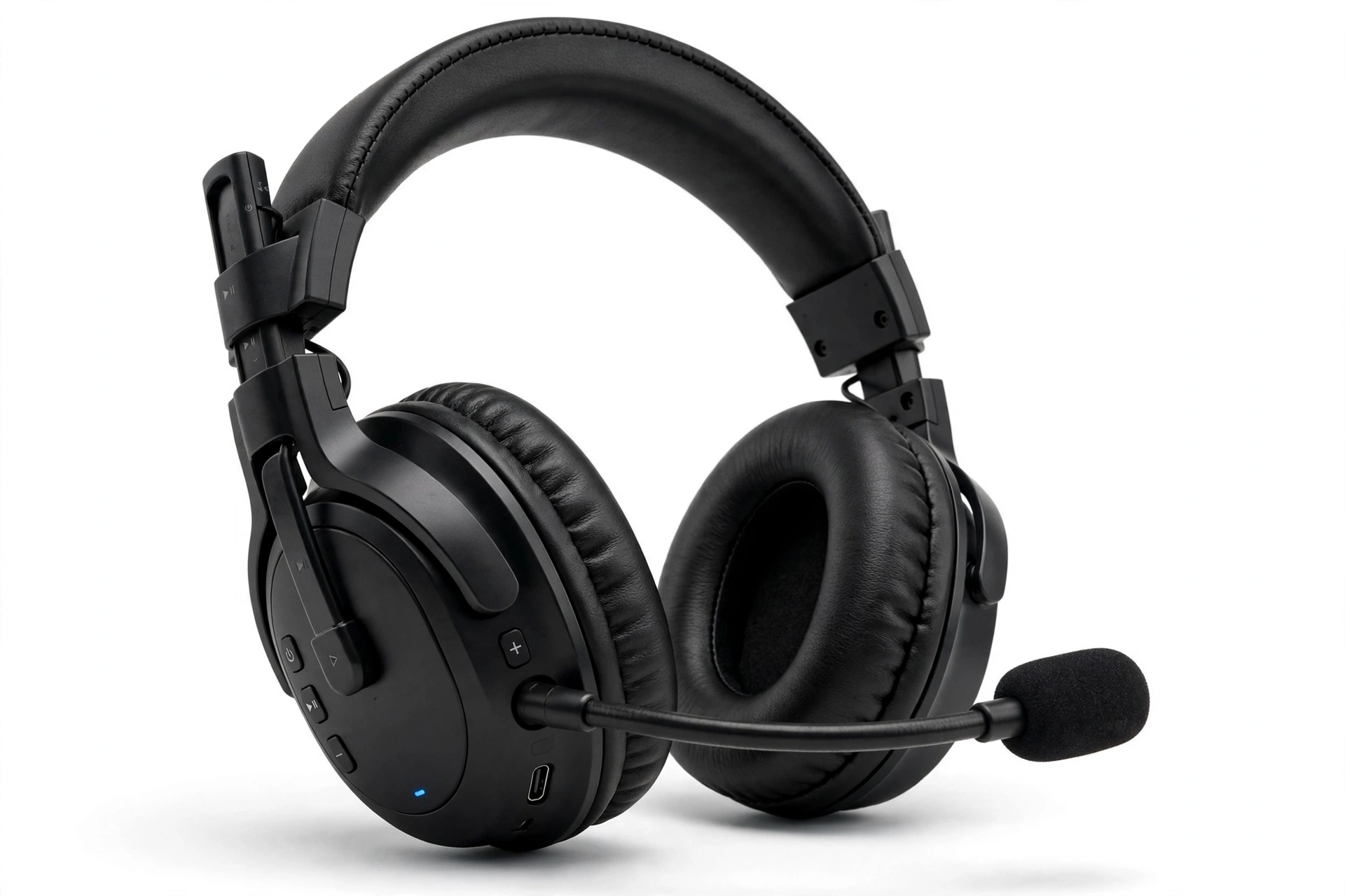 CASQUE BLUETOOTH 5.0 PRO BUSINESS - Avec Micro Perche Anti-Bruit
