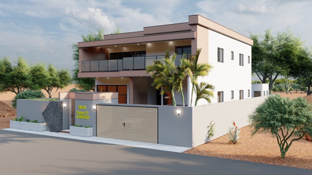 Duplex R+1 à OUAGADOUGOU